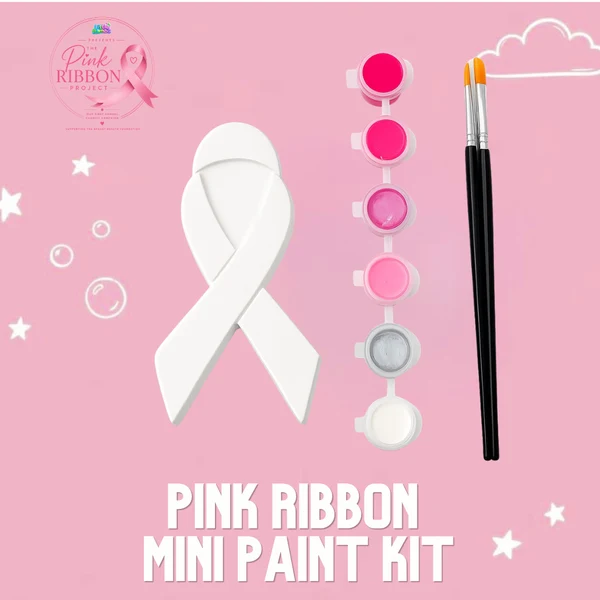 Mini Pink Ribbon Bath Bombs